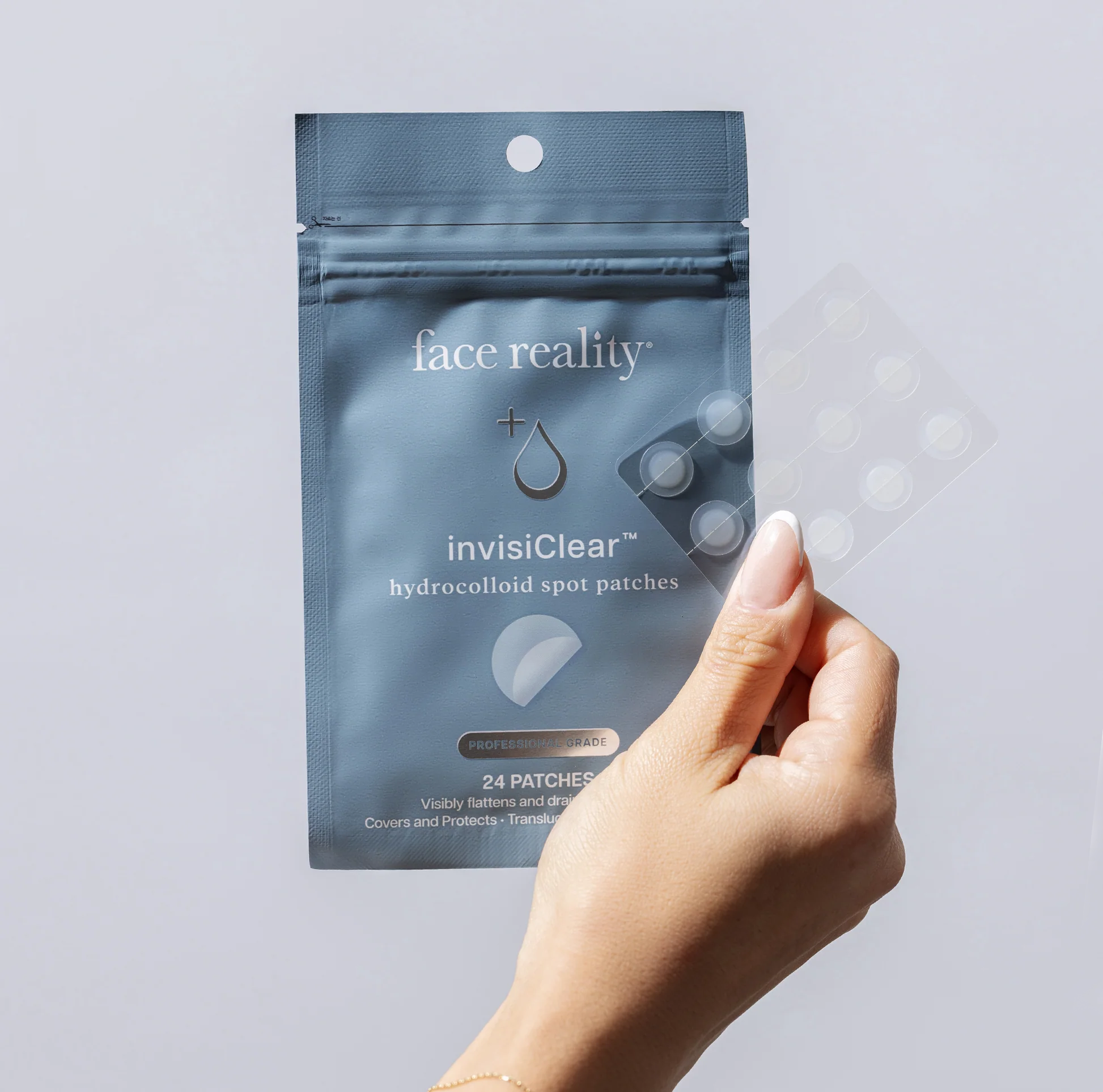 Invisiclear Hydrocolloid Spot Patches Face Reality